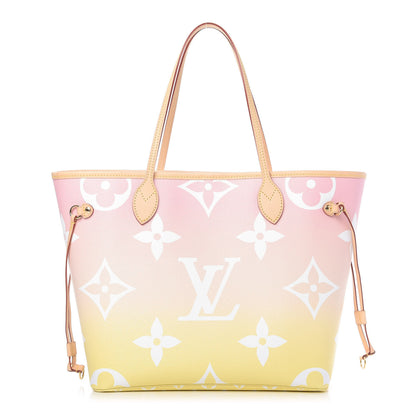 Louis Vuitton Monogram Giant By The Pool Neverfull MM Light Pink 1 of 9