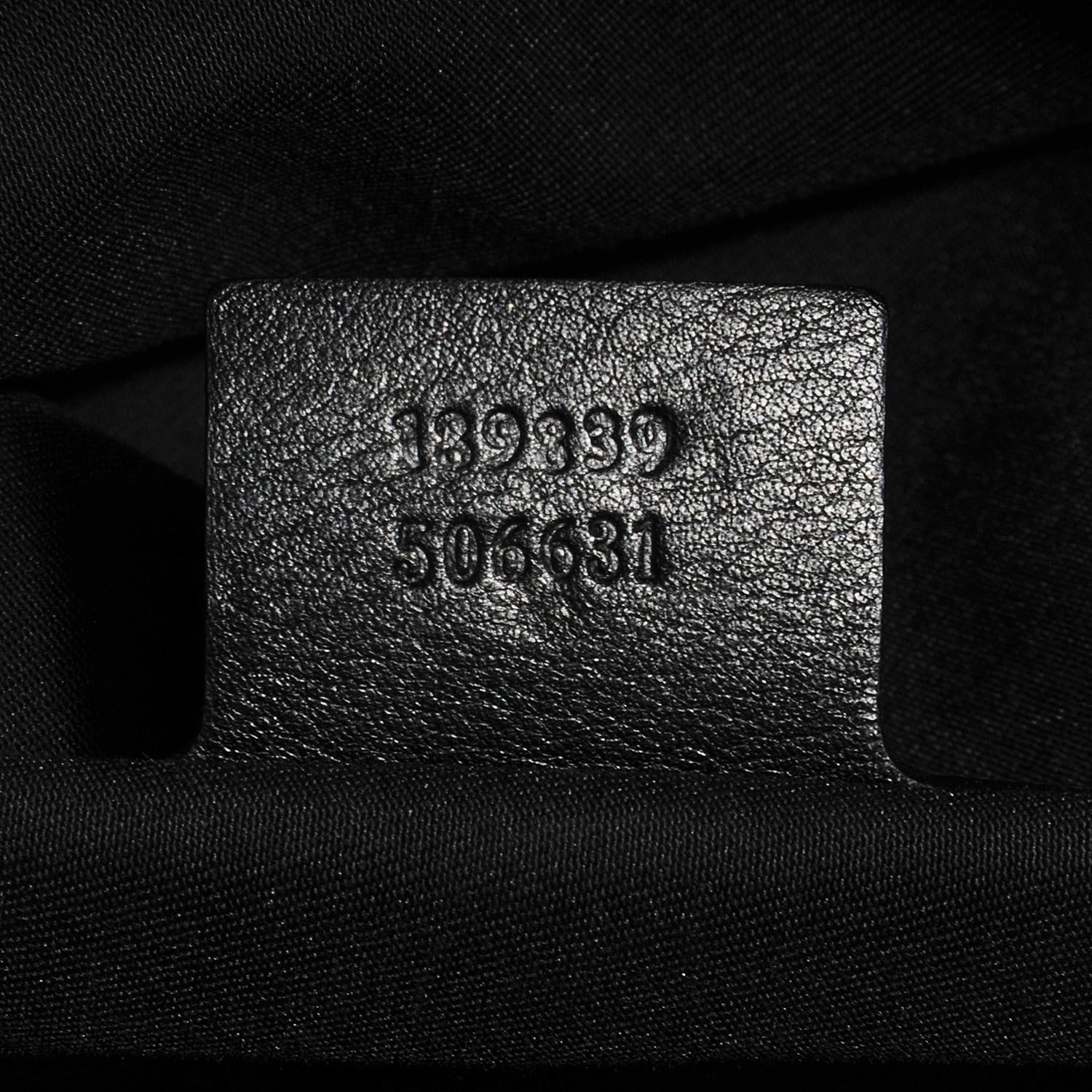 Gucci Calfskin Large Sabrina Hobo Black 7 of 7