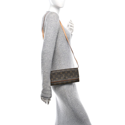 Louis Vuitton Monogram Pochette Twin GM 2 of 10