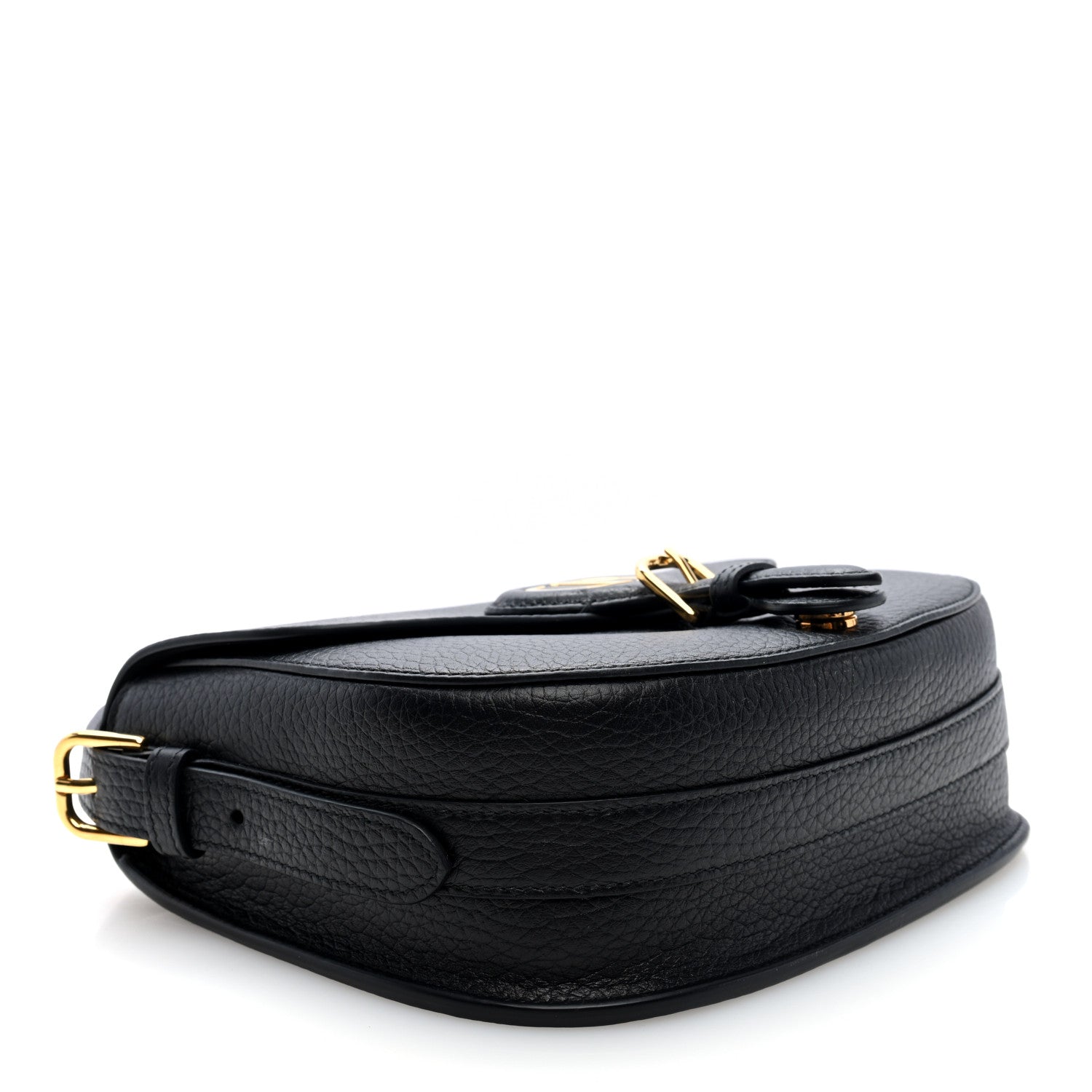 Christian Dior Grained Calfskin Medium Bobby Flap Black 4 of 9