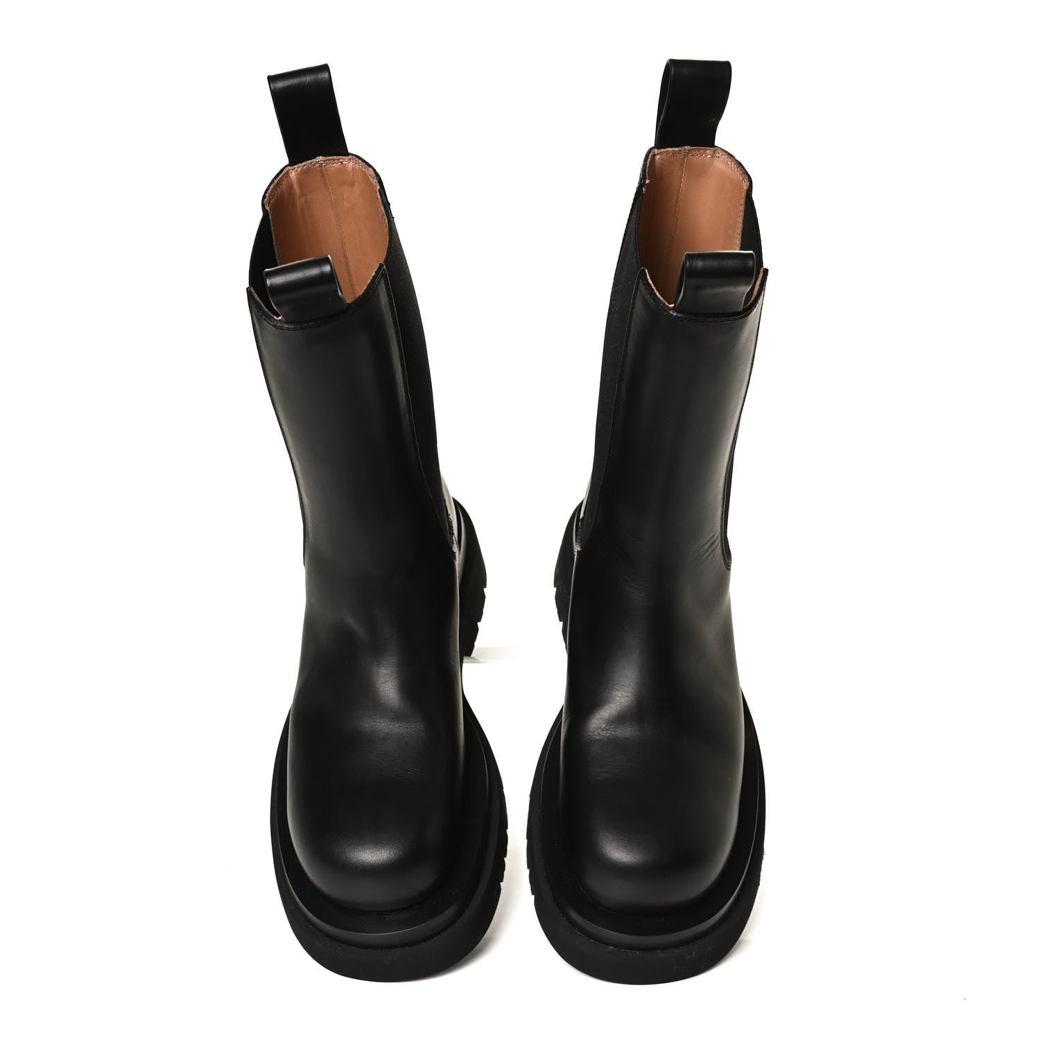 Bottega Veneta Calfskin The Lug Chelsea 55mm Boots 37 Black 5 of 14