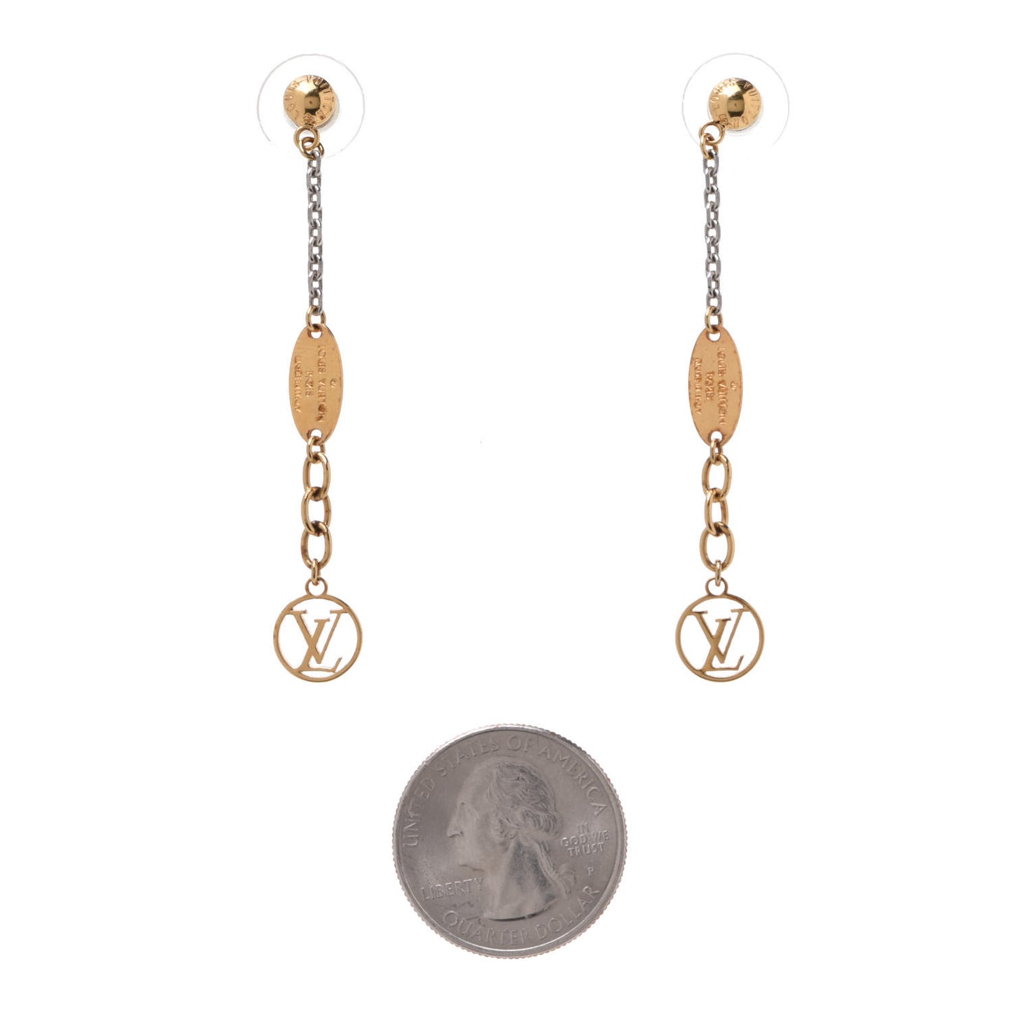 Logomania Earrings Gold