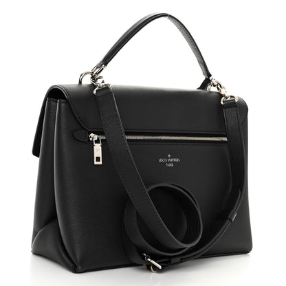 Louis Vuitton Soft Calfskin My Lockme Top Handle Black 3 of 9