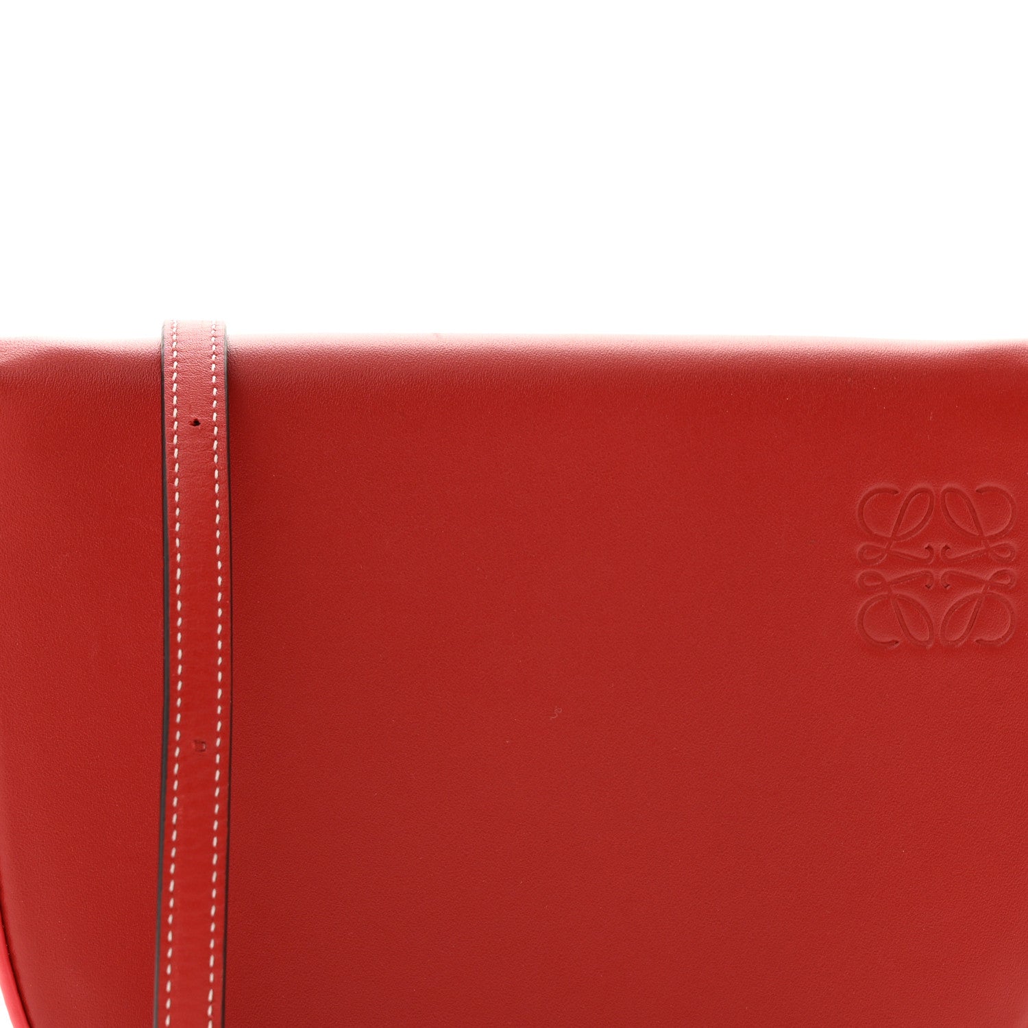 Loewe Soft Calfskin Heel Bag Pomodoro Poppy Pink 7 of 12