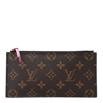 Louis Vuitton Monogram Felicie Chain Wallet Zippered Insert Fuchsia 1 of 6