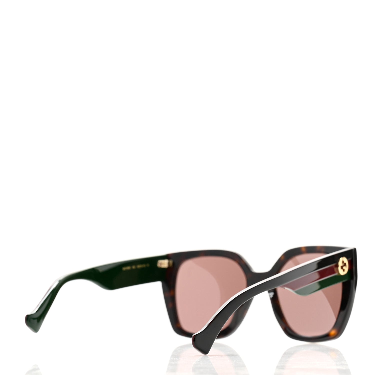 Gucci Acetate GG Sunglasses GG1300S Havana 4 of 8