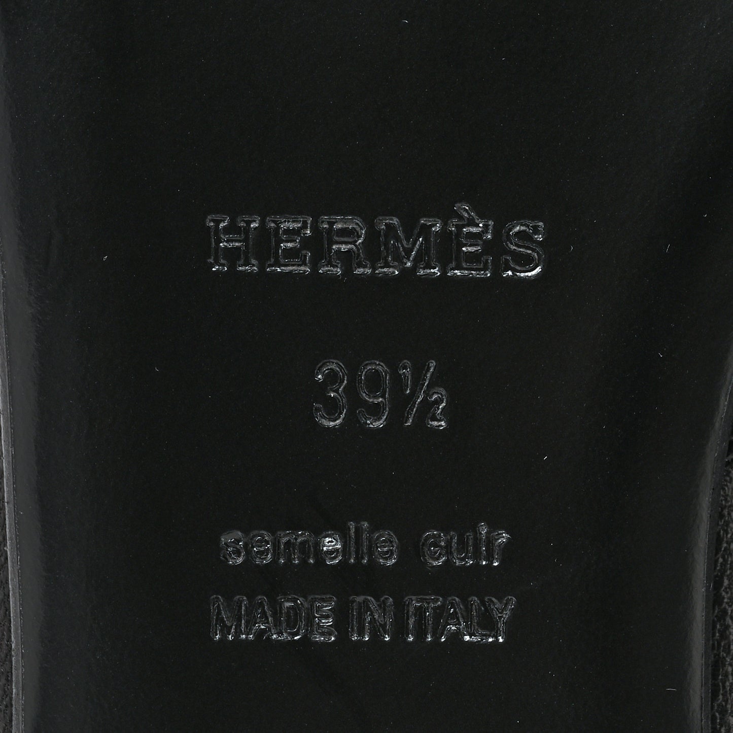 Goatskin Oz Mules 39.5 Black