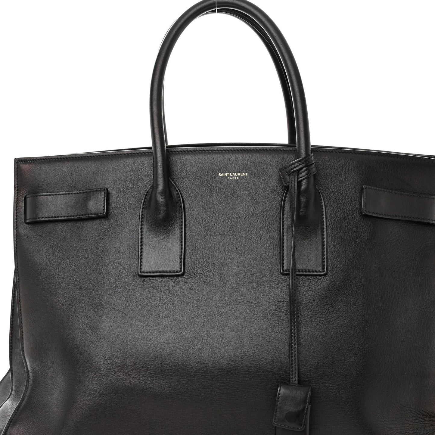 Calfskin Large Sac de Jour Carryall Black
