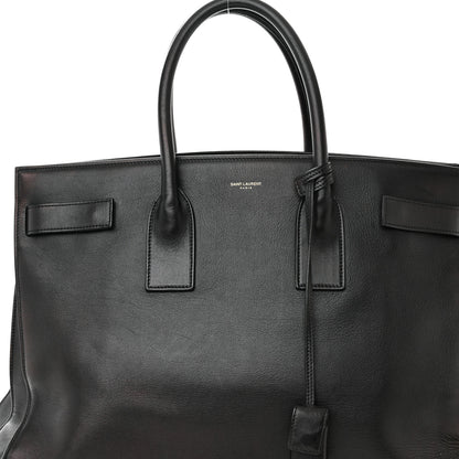 Saint Laurent Calfskin Large Sac de Jour Carryall Black 8 of 16