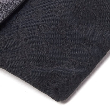 Gucci GG Monogram Double Pocket Belt Bag Black 4 of 6