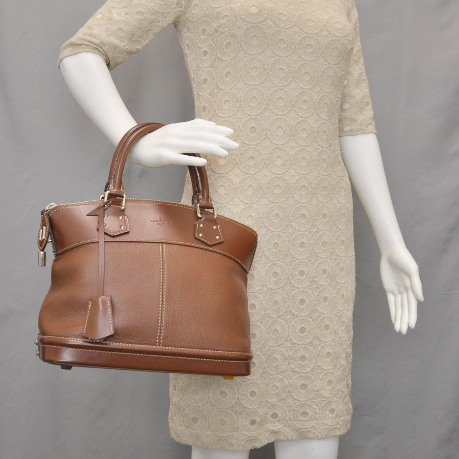 Louis Vuitton Suhali Lockit PM Sienne 2 of 12