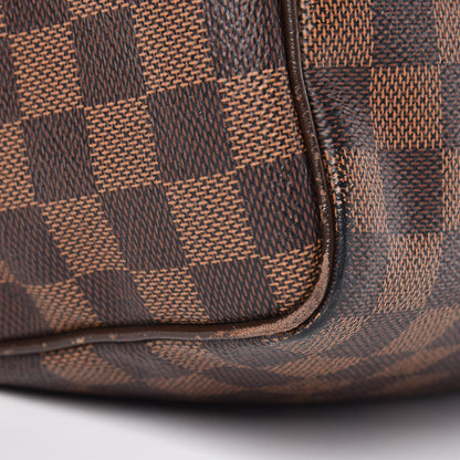 Louis Vuitton Damier Ebene Speedy Bandouliere 30 10 of 13