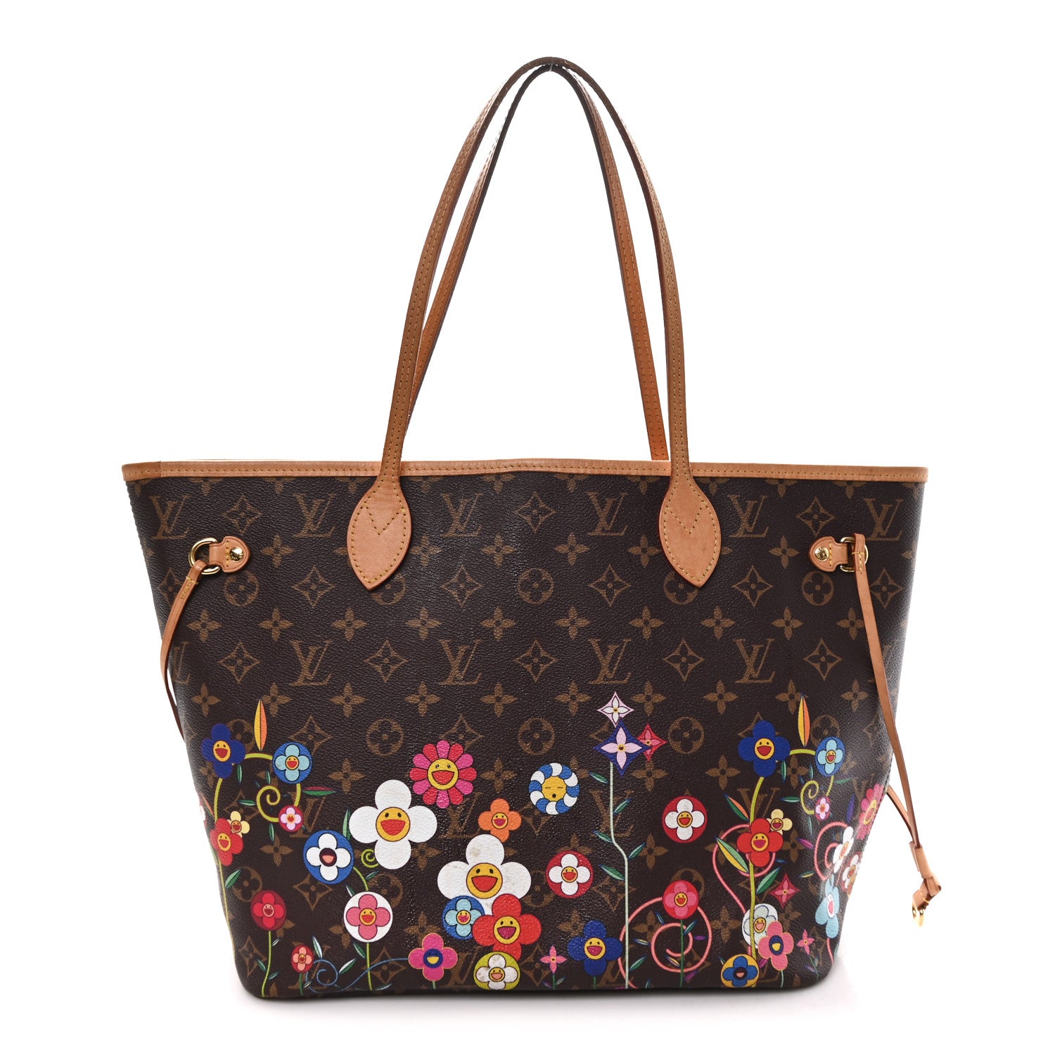 Louis Vuitton LV X TM Monogram Flowers Neverfull MM 1893893