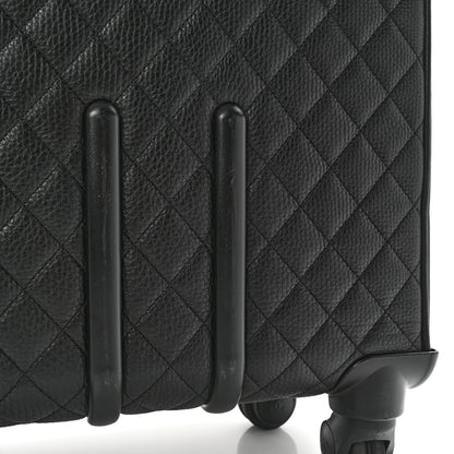 Chanel Calfskin Quilted Coco Case Trolley Black 6 of 15
