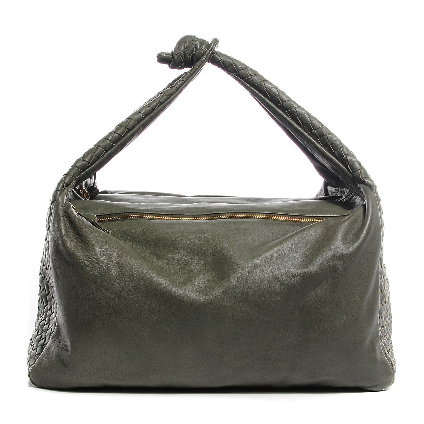 Nappa Intrecciato Large Knot Hobo
