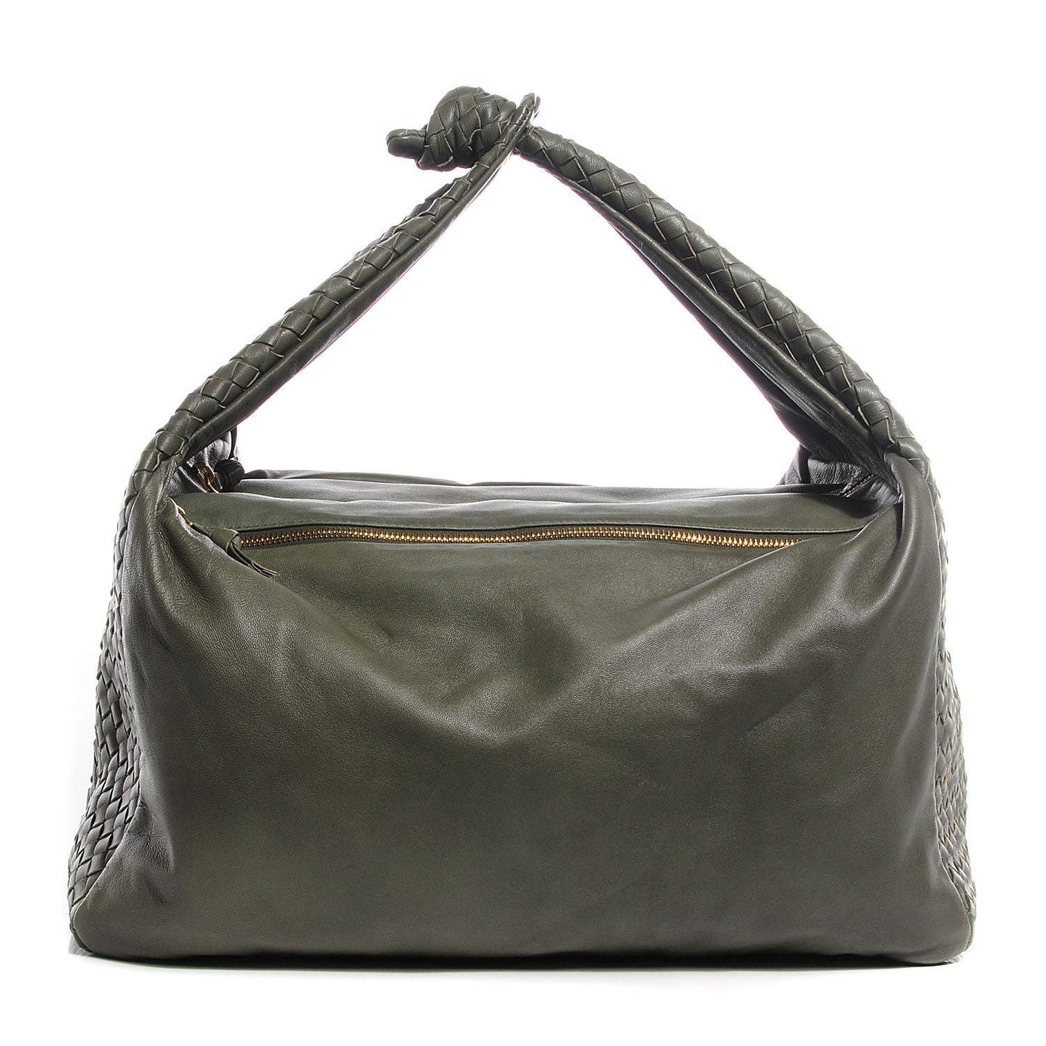 Bottega Veneta Nappa Intrecciato Large Knot Hobo 1 of 8