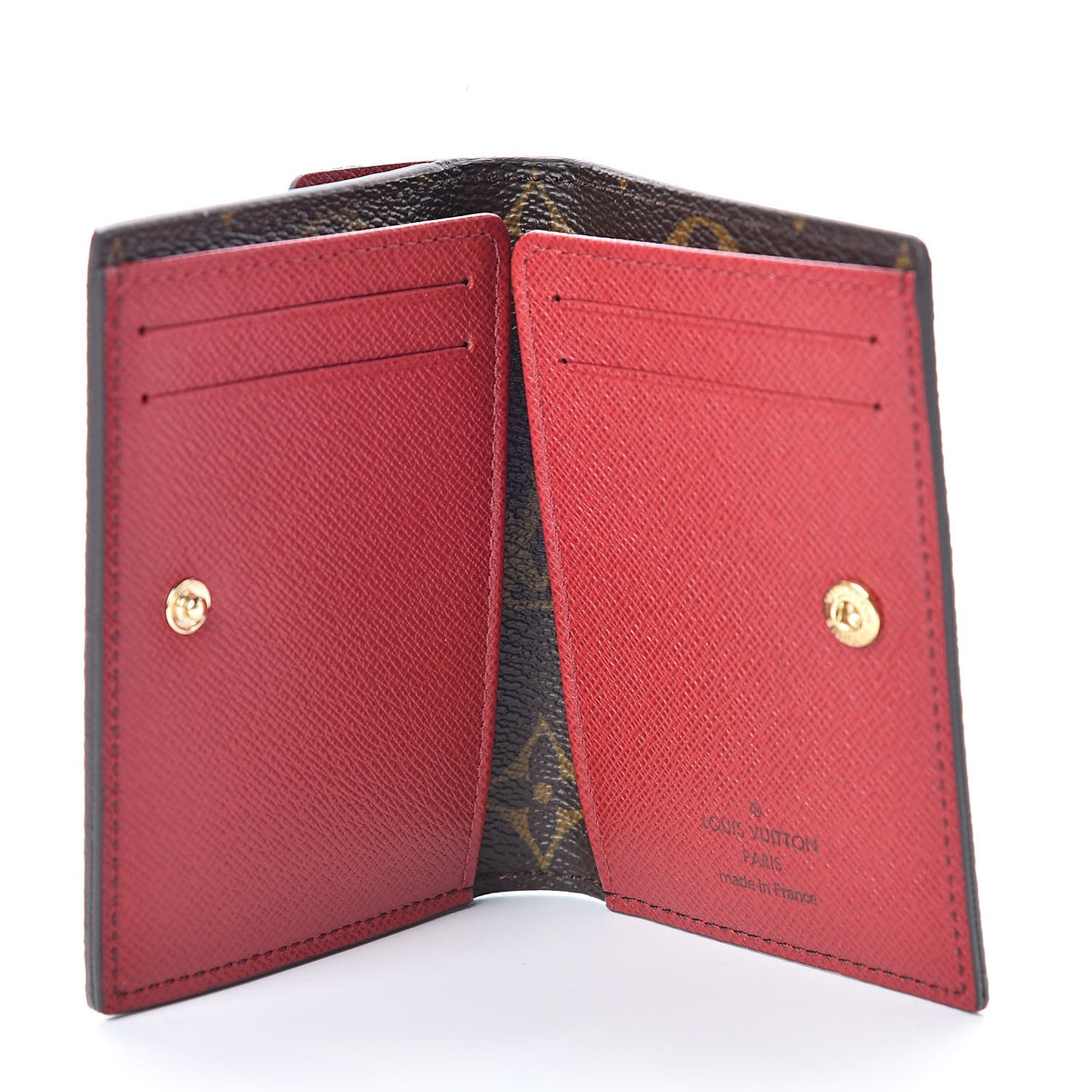 Monogram Compact Marie Wallet Rouge