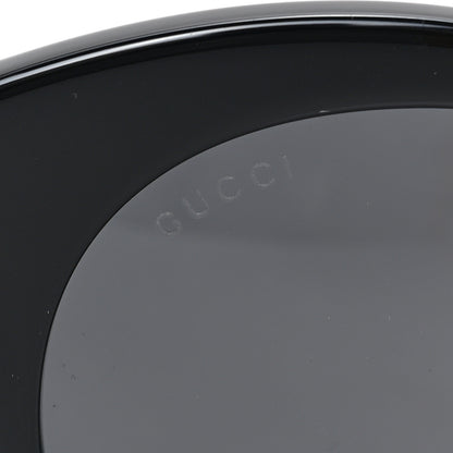 Gucci Round GG Sunglasses GG0028S Black 7 of 7