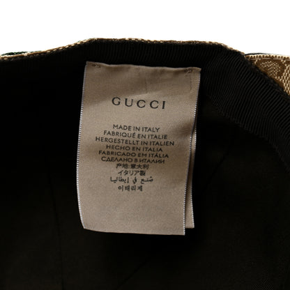 Gucci Monogram Web Baseball Hat M Beige Cocoa 9 of 9