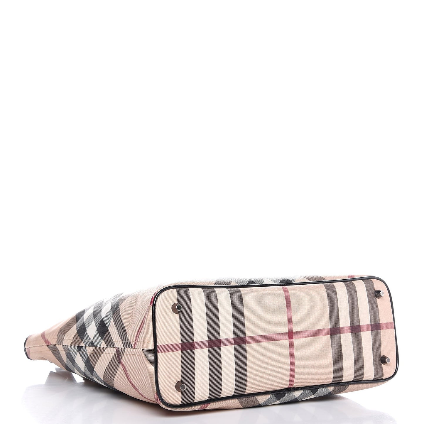 Supernova Check Tote Black