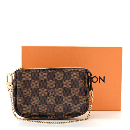 Louis Vuitton Damier Ebene Mini Pochette Accessories 8 of 8