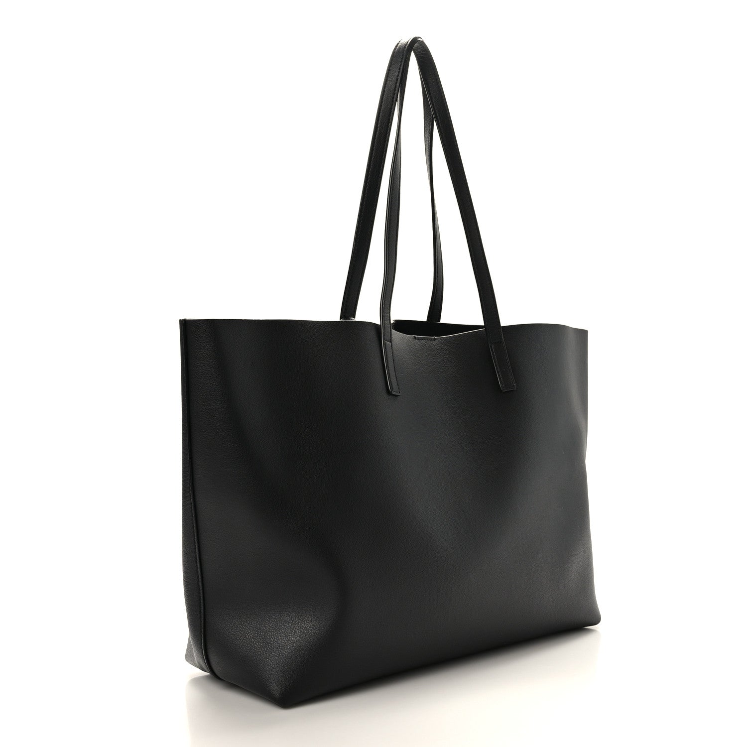 Saint Laurent Calfskin Large Shopping Tote Black 4 of 10