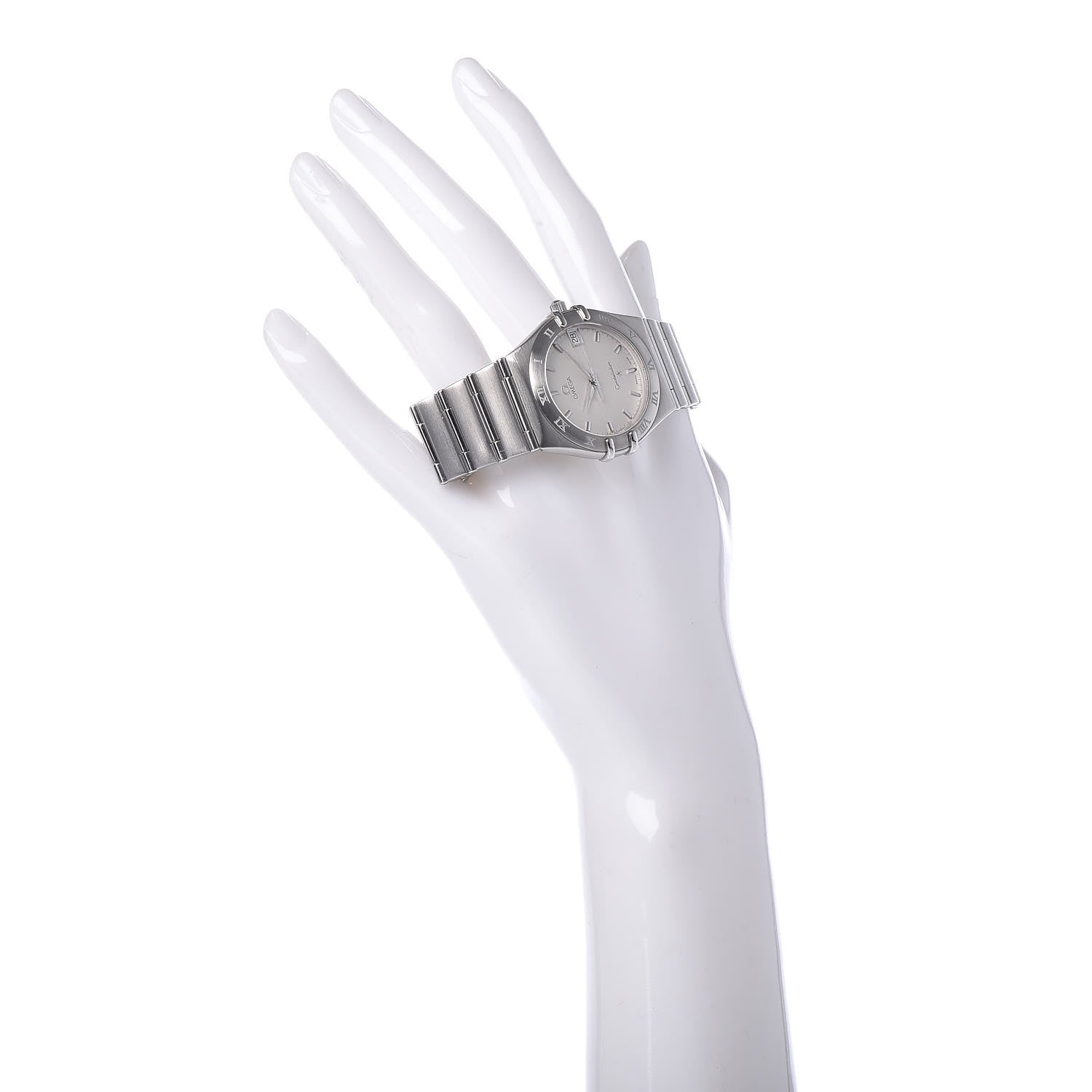 Omega Stainless Steel 33mm Constellation Quartz Watch White 1512.30 2 of 10