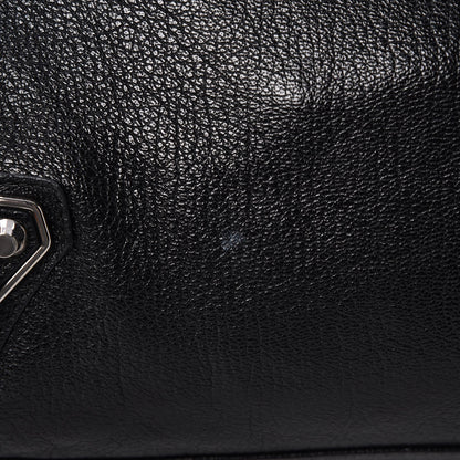 Balenciaga Chevre Silver Metallic Edge Hardware Velo Black 9 of 15