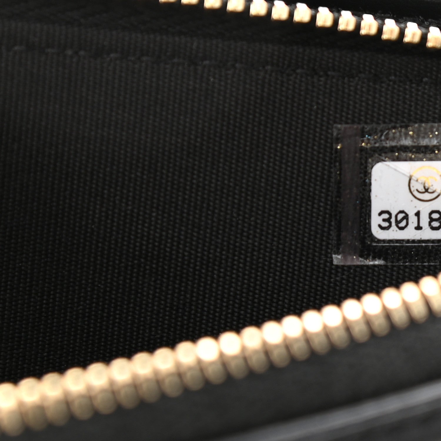 Chanel Caviar Quilted CC Filigree Clutch With Chain Black 8 of 14