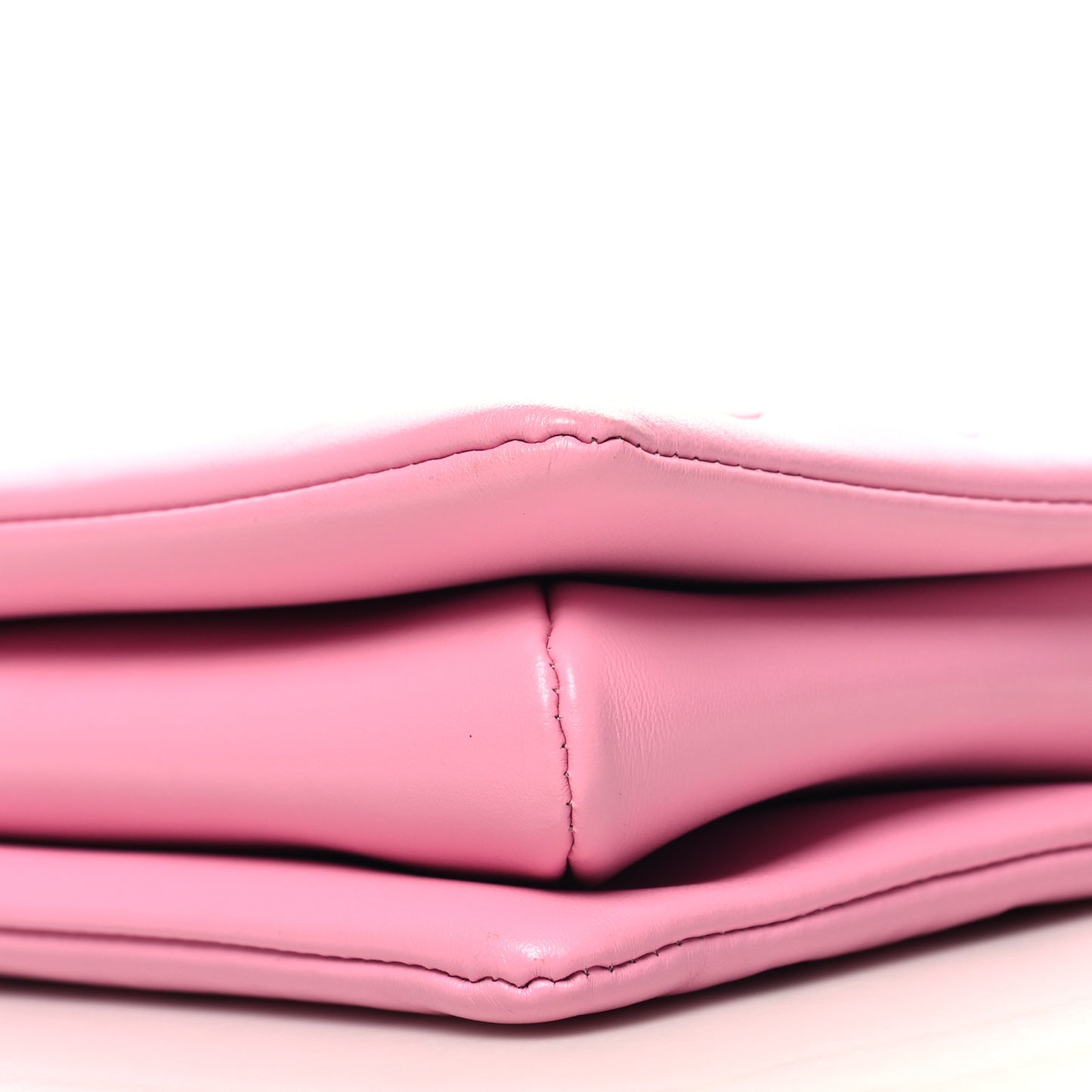 Lambskin Embossed Monogram Coussin PM Rose Bonbon