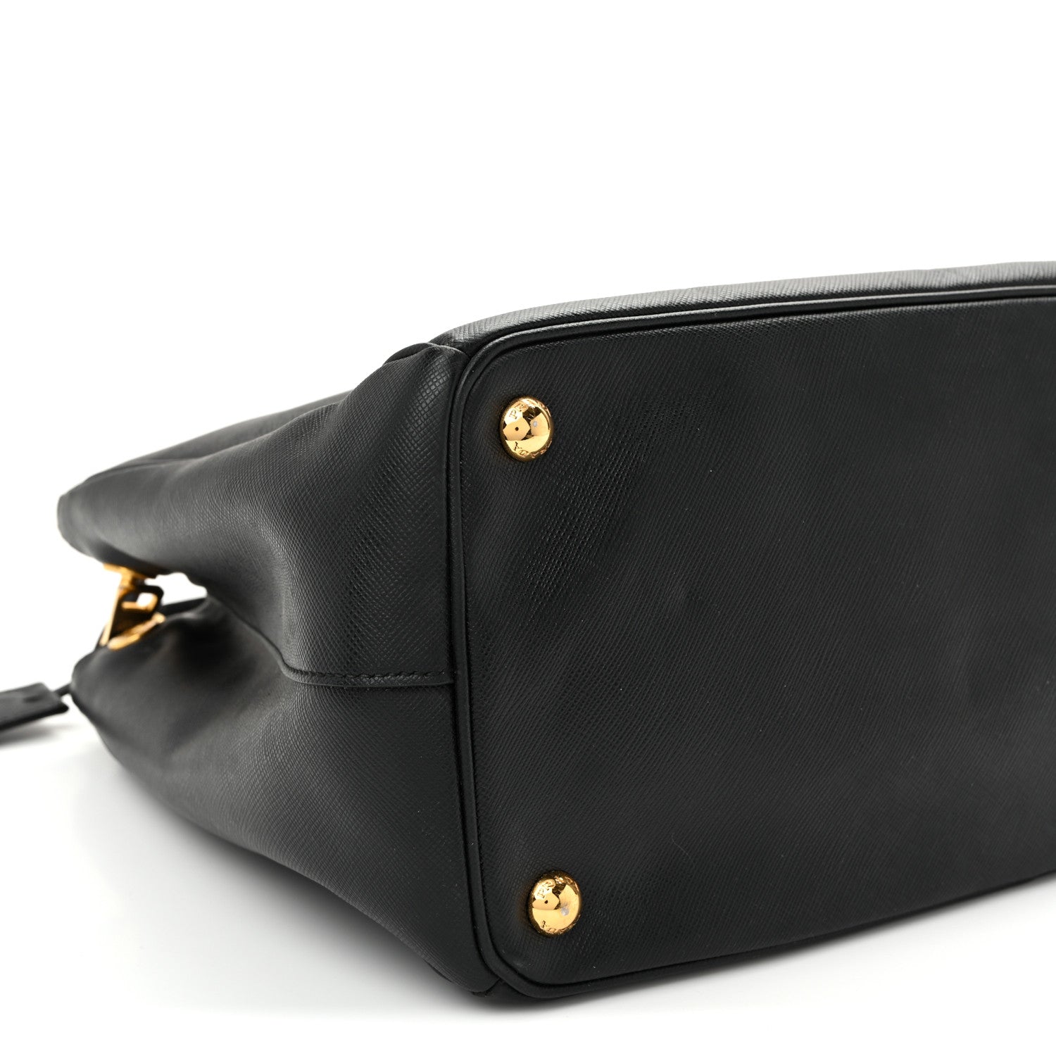 Prada Saffiano Lux Medium Galleria Double Zip Tote Black 9 of 11