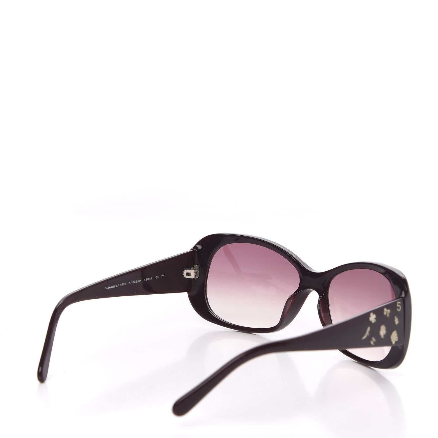 Chanel Charms Sunglasses 5123 Black 4 of 7