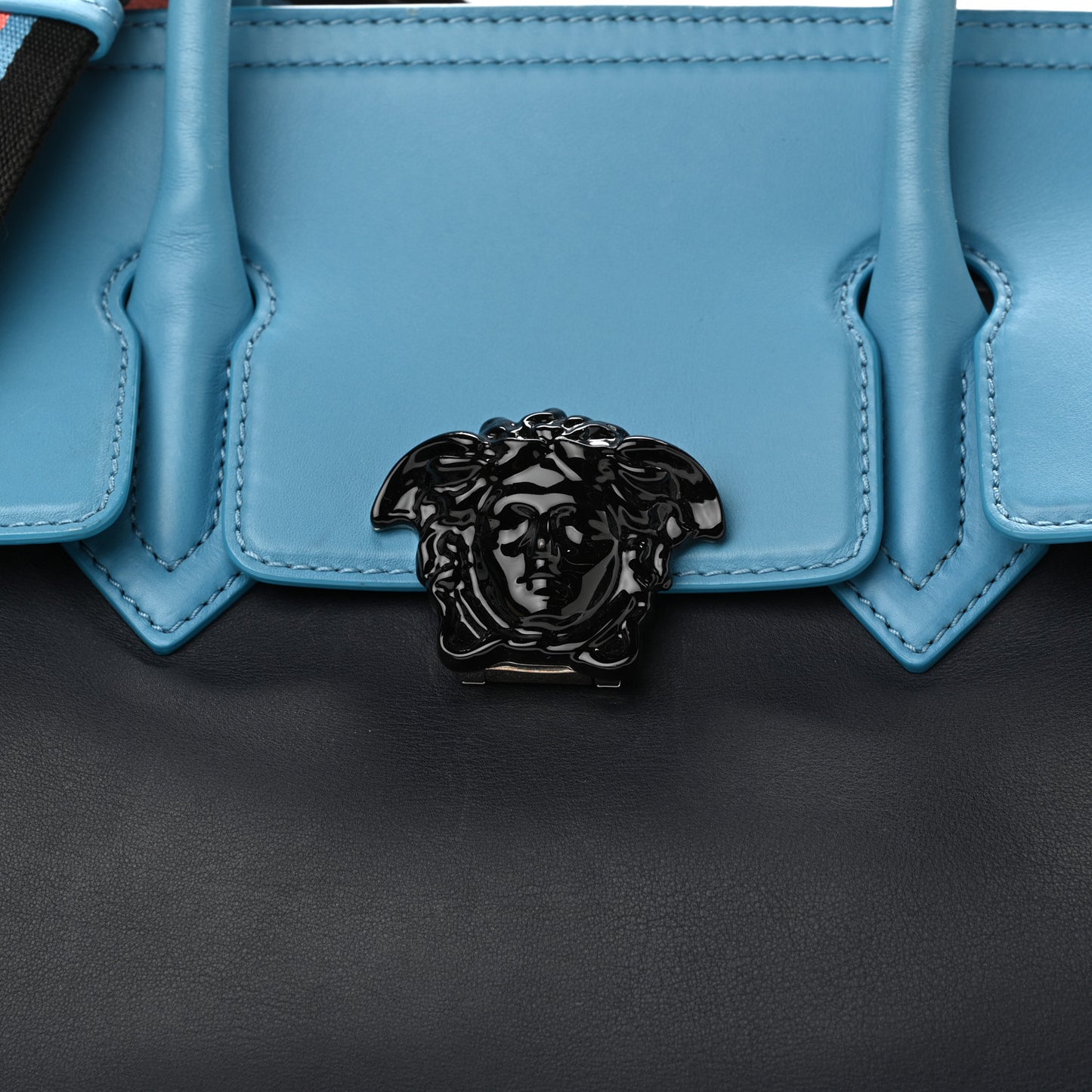Calfskin Large Palazzo Empire Bag Multicolor