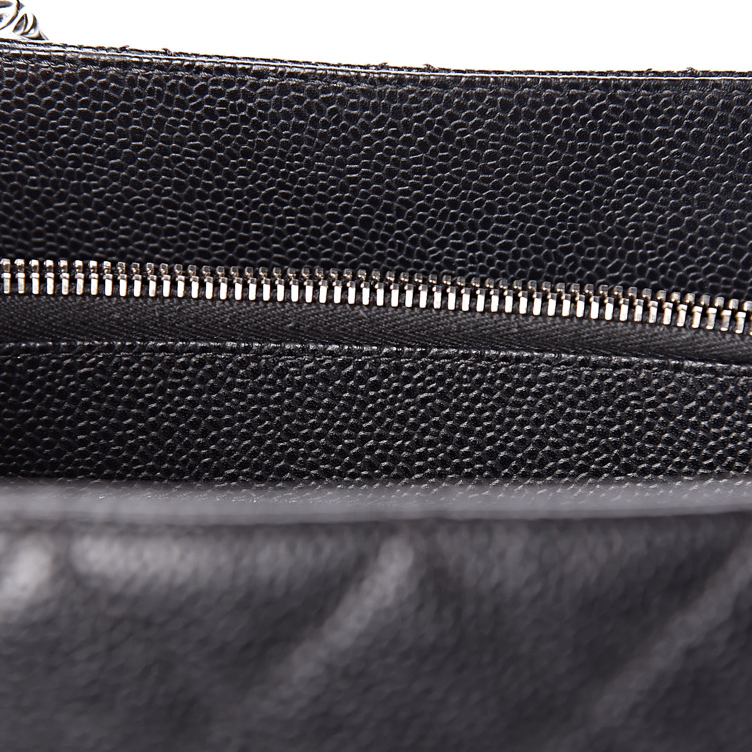 Chanel Caviar Quilted Grand Shopping Tote GST Black 8 of 15