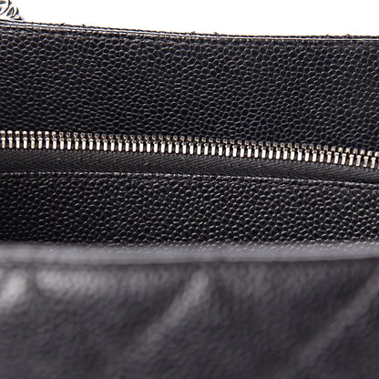 Chanel Caviar Quilted Grand Shopping Tote GST Black 8 of 15