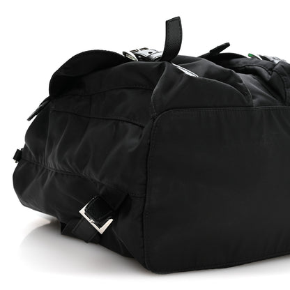 Prada Re-Nylon Vela Saffiano Medium Backpack Black 11 of 12