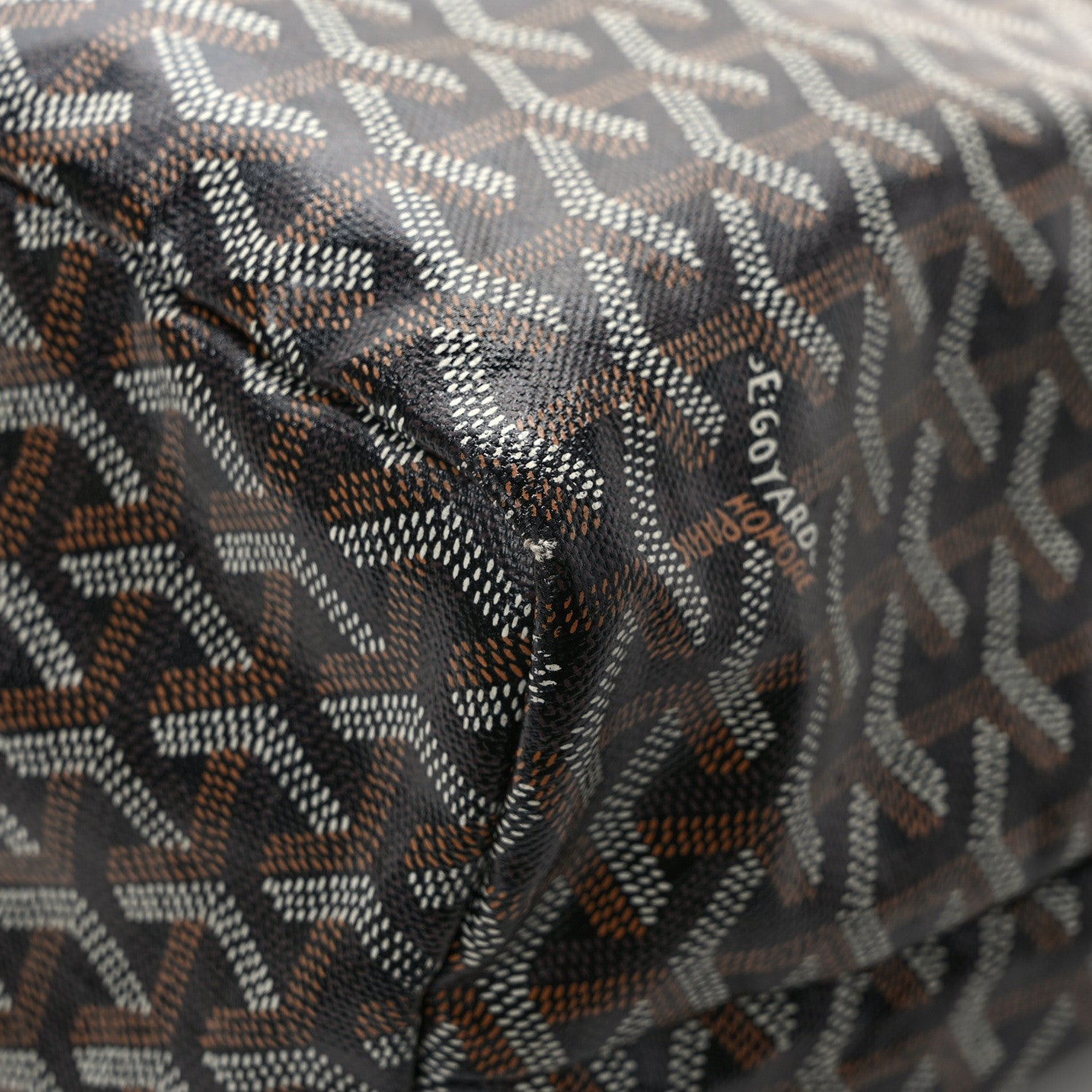 Goyard Goyardine Saint Louis PM Black Gold 11 of 13