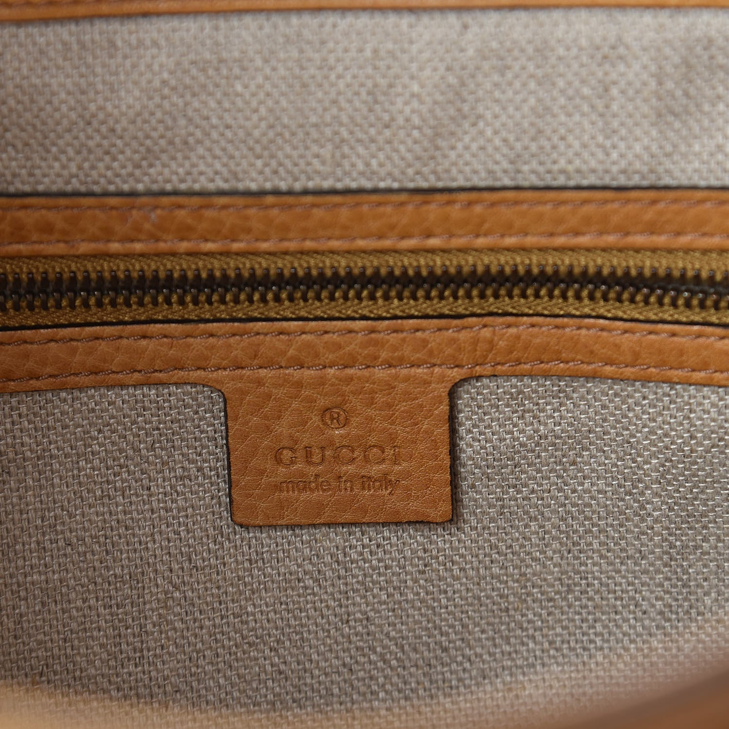 Gucci Libeccio Raffia Large New Pelham Shoulder Bag Light Brown 6 of 9