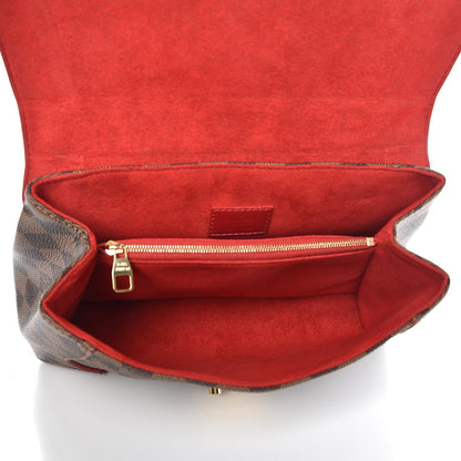 Louis Vuitton Damier Ebene Caissa Clutch Cherry 7 of 7