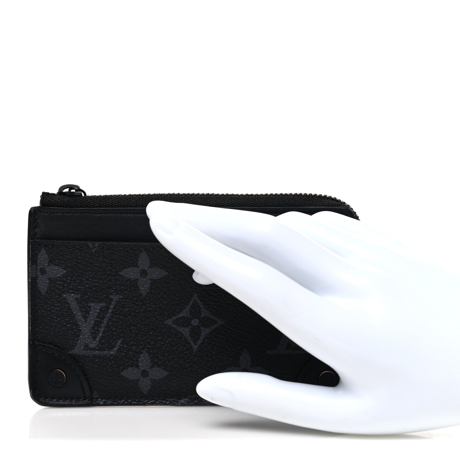 Louis Vuitton Monogram Eclipse Multi Card Holder Trunk 2 of 7