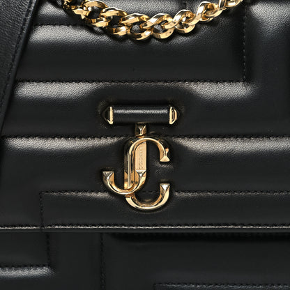 Jimmy Choo Nappa Quilted Avenue Quad Shoulder Bag Black 7 of 10