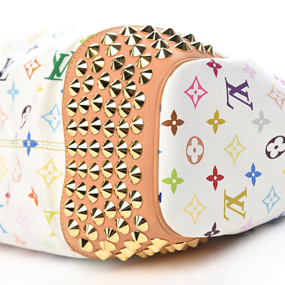 Louis Vuitton Monogram Multicolor Chrissie White 10 of 11