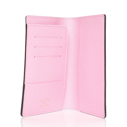 Louis Vuitton Monogram 2016 Christmas Animation Passport Cover Rose Ballerine 5 of 7