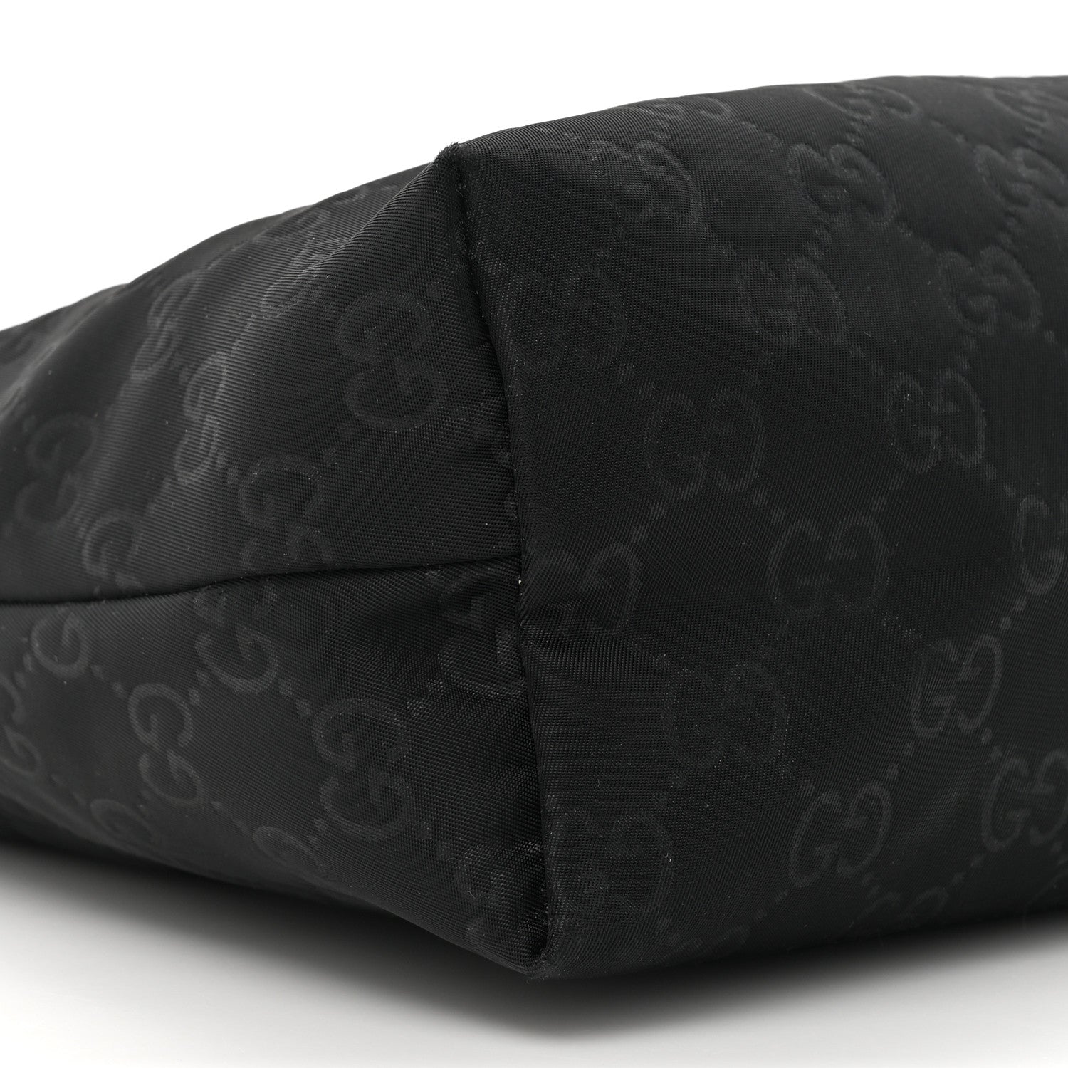 Gucci Nylon Monogram Messenger Black 10 of 13