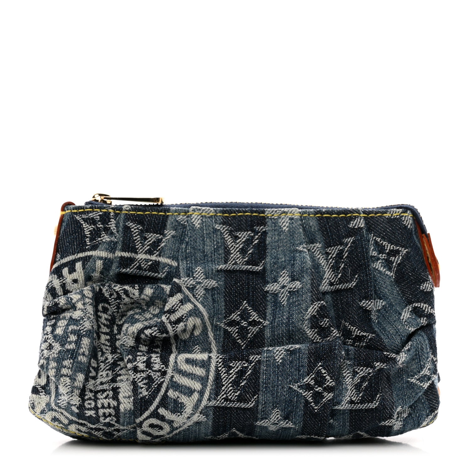 Louis Vuitton Denim Raye Trousse Cosmetic Pouch 1 of 6