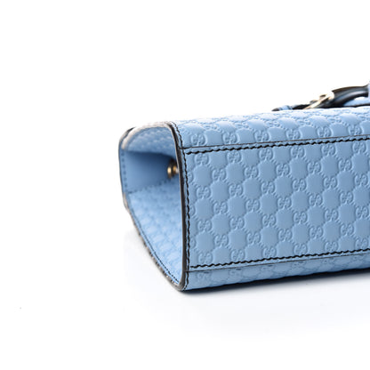 Gucci Microguccissima Medium Emily Chain Shoulder Bag Mineral Blue 5 of 9