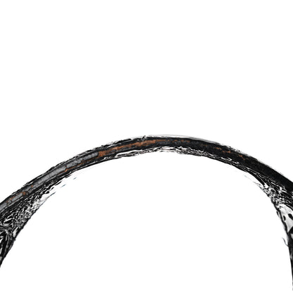 Givenchy Patent Crocodile Embossed Large Nightingale Black 5 of 6