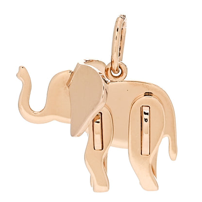 Tiffany 18K Rose Gold Save The Wild Elephant Charm 1 of 4