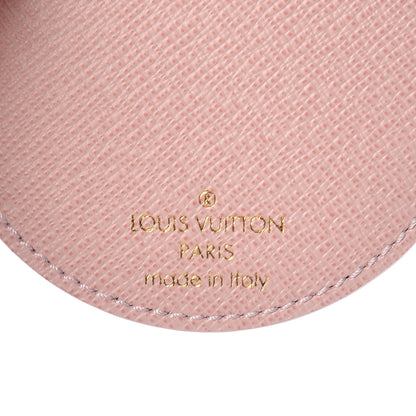 Louis Vuitton Monogram LV Mirror Bag Charm Key Holder Rose Ballerine 3 of 4