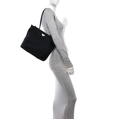 Prada Tessuto Nylon Tote Black 2 of 13